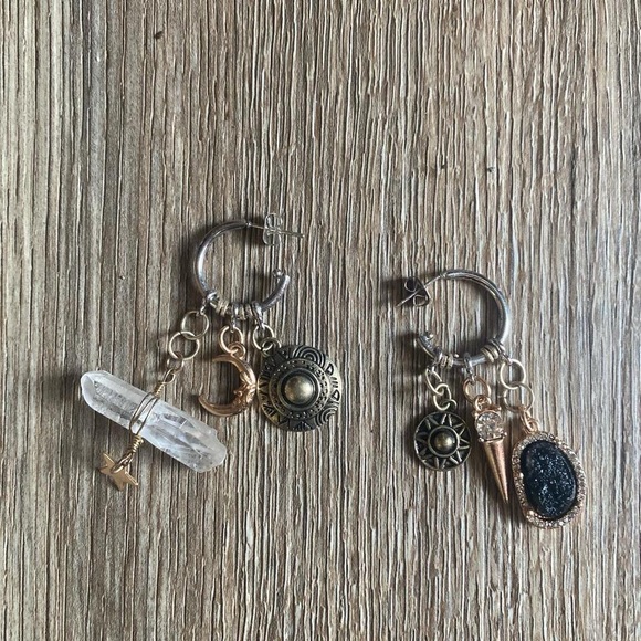 layered earrings - Picture 2 of 2